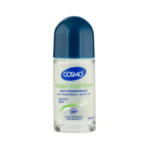 anti perspirant clean comfort quick dry roll on 60ml