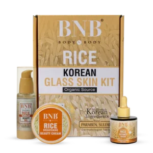 rice extract facial kit for bright & glowing skin
