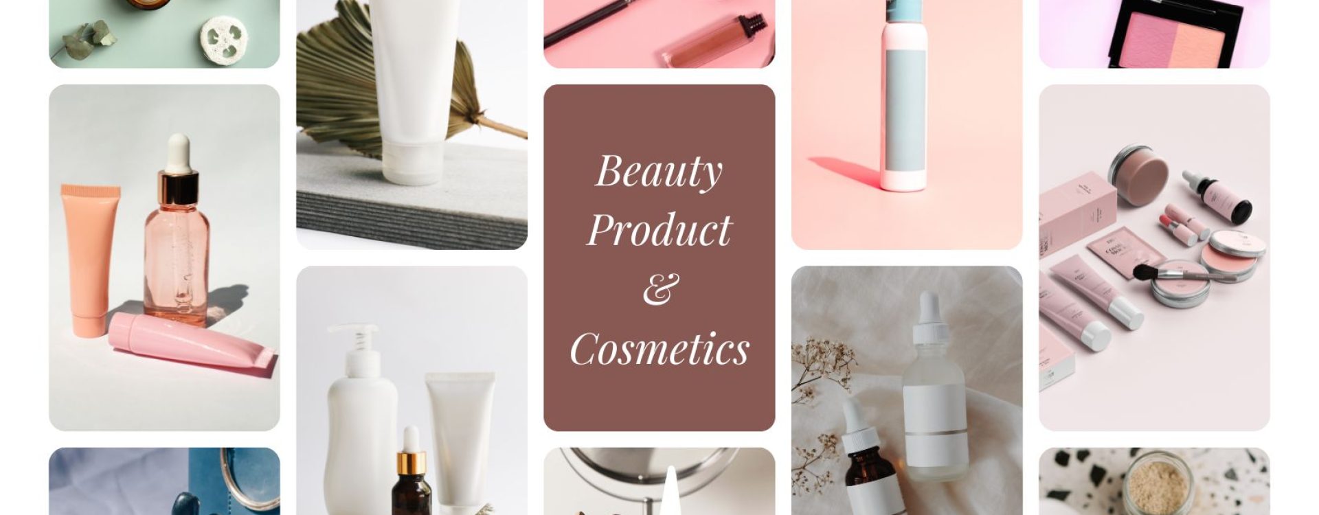beauty product and cosmetics facebook cover